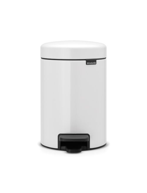 Lixeira New Icon em Aço 3 Litros Brabantia Branca