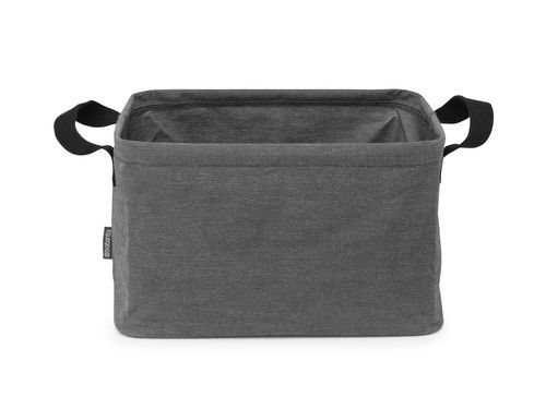 Cesto de Roupa Dobrável 35 Litros Brabantia Pimenta Preta
