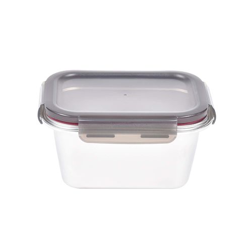 Pote Retangular em Aço Inox 1 Litro Kenya
