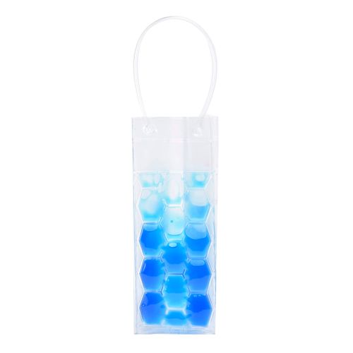 Sacola Térmica para Garrafa de Vinho 25x9x9cm Kenya Azul