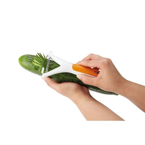 Descascador Julienne Zyliss Laranja
