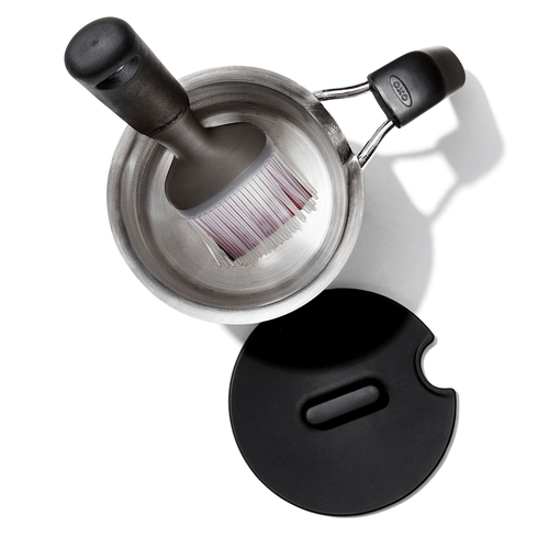 Panela com Pincel em Aço Inox OXO