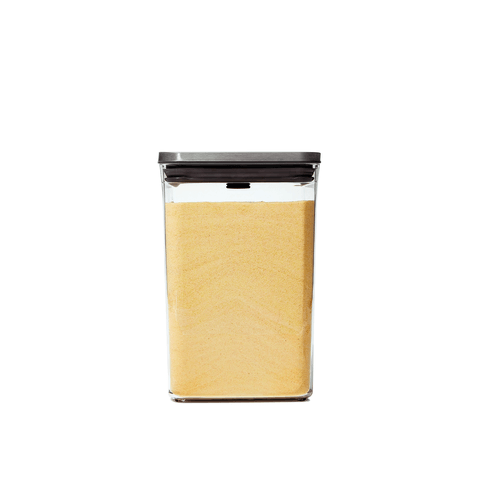 Pote Hermético Quadrado Steel Pop 4,2 Litros OXO