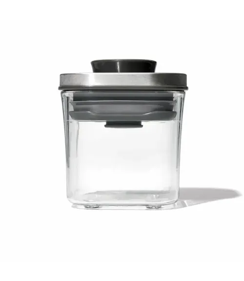 Pote Hermético Quadrado Steel Pop 0,2 Litros OXO