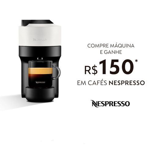 Máquina para Café Vertuo Pop 220V Nespresso Branca