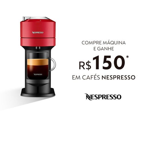 Máquina de Café Vertuo 110V Nespresso Vermelha