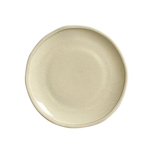 Prato para Sobremesa Daily Shiny Stoneware 19,5cm Porto Brasil Bege