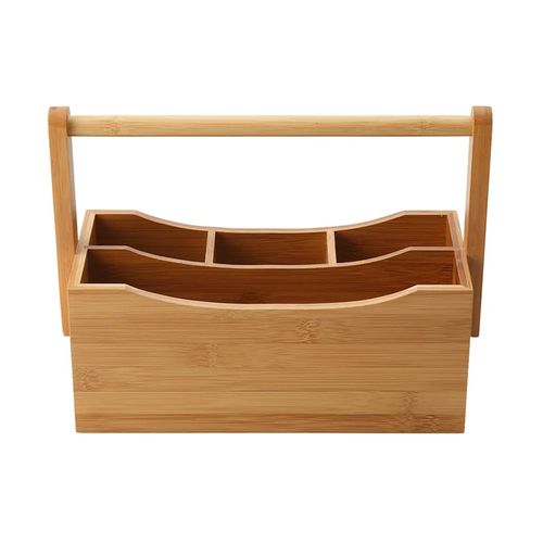 Porta Utensílios de Bambu 20x14x27cm Kenya