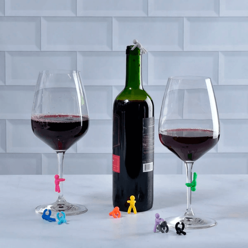 12 Marcadores de Taças 3,5cm Kenya Wine Collection