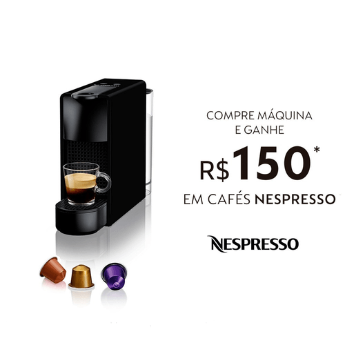 Máquina de Café Essenza Mini C30 127V Nespresso Preta