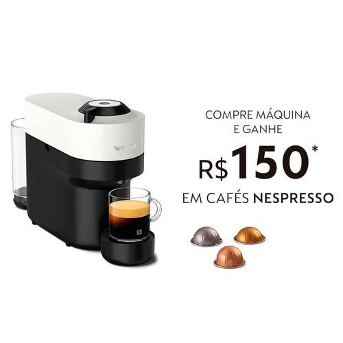 Máquina para Café Vertuo Pop 127V Nespresso Branca
