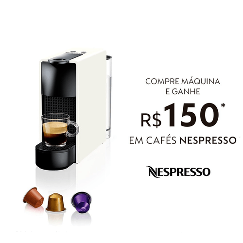 Máquina de Café Essenza Mini c30 220V Nespresso Branca