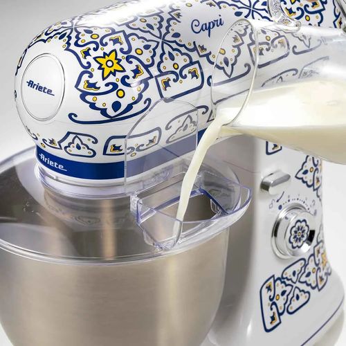 Batedeira Planetária Capri em Aço Inox 5,5L 600W 220V Ariete