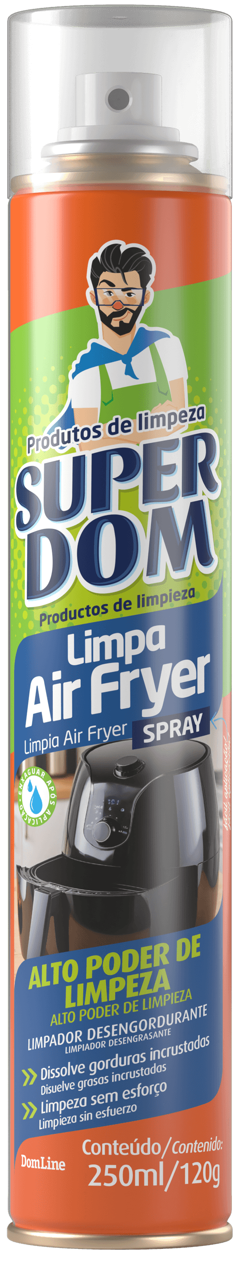 Limpa Air Fryer Super Dom 250ml