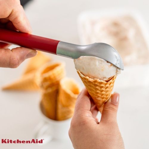 Colher para Sorvete Coreline 23cm Vermelha KitchenAid