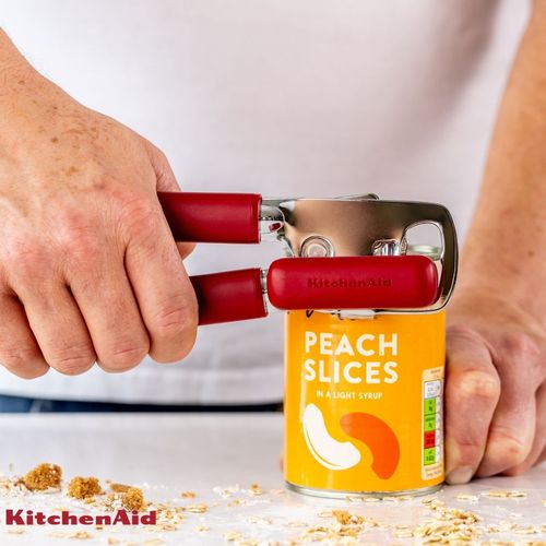 Abridor de Lata em Aço Inox Coreline 22cm Vermelho KitchenAid