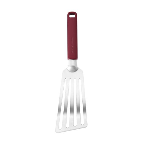 Espátula Perfurada em Aço Inox Coreline 32cm Vermelho KitchenAid