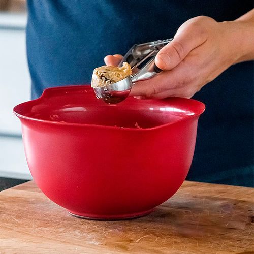 Jogo de Tigelas Vermelha 3 Peças KitchenAid