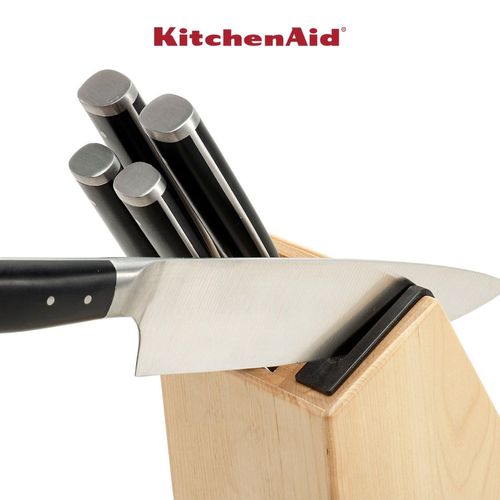 Bloco de Facas Gourmet em Aço Inox 5 Peças KitchenAid