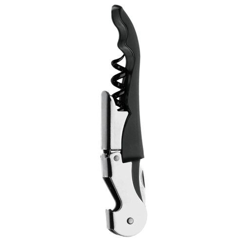 Saca-Rolhas 2 Estagios 12cm Preto Dynamic