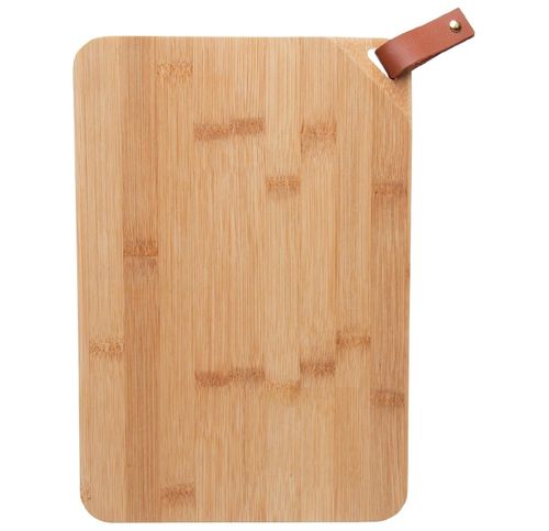 Tábua de Corte Retangular em Bambu c/ Alça 31cm Wolff
